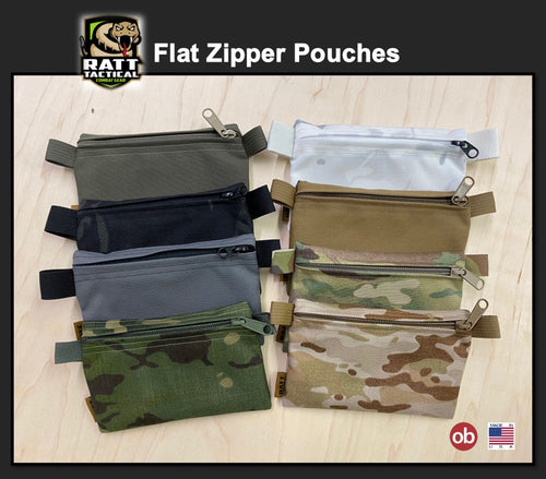 RATT TACTICAL USA Flat Zipper Pouch