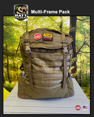 RATT - Molle Frame Pack - Coyote Brown (Fits Alice LC-2 Molle II USMC 1606 Frames)