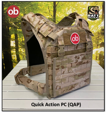 RATT Tactical USA - Quick Action PC (QAP) - Multicam Arid