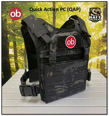 RATT Tactical USA - Quick Action PC (QAP) - Multicam Black